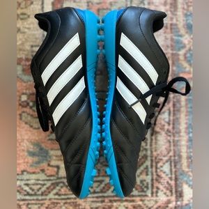 Adidas Goletto V Turf Soccer Shoe - Black/Blue